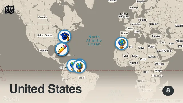 Map of American Tries Cricket!! Schooled Over Cook Up Rice!!