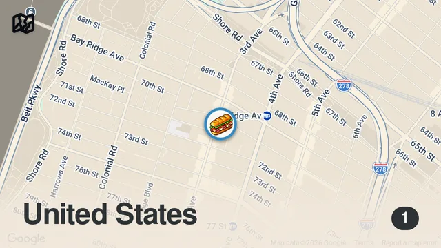 Map of My First New York Bodega #foodie #foodvlog #newyork #bodega #foodreview #breakfast #bacon #sandwich