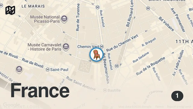 Map of I Tried Paris's Most Overrated Food