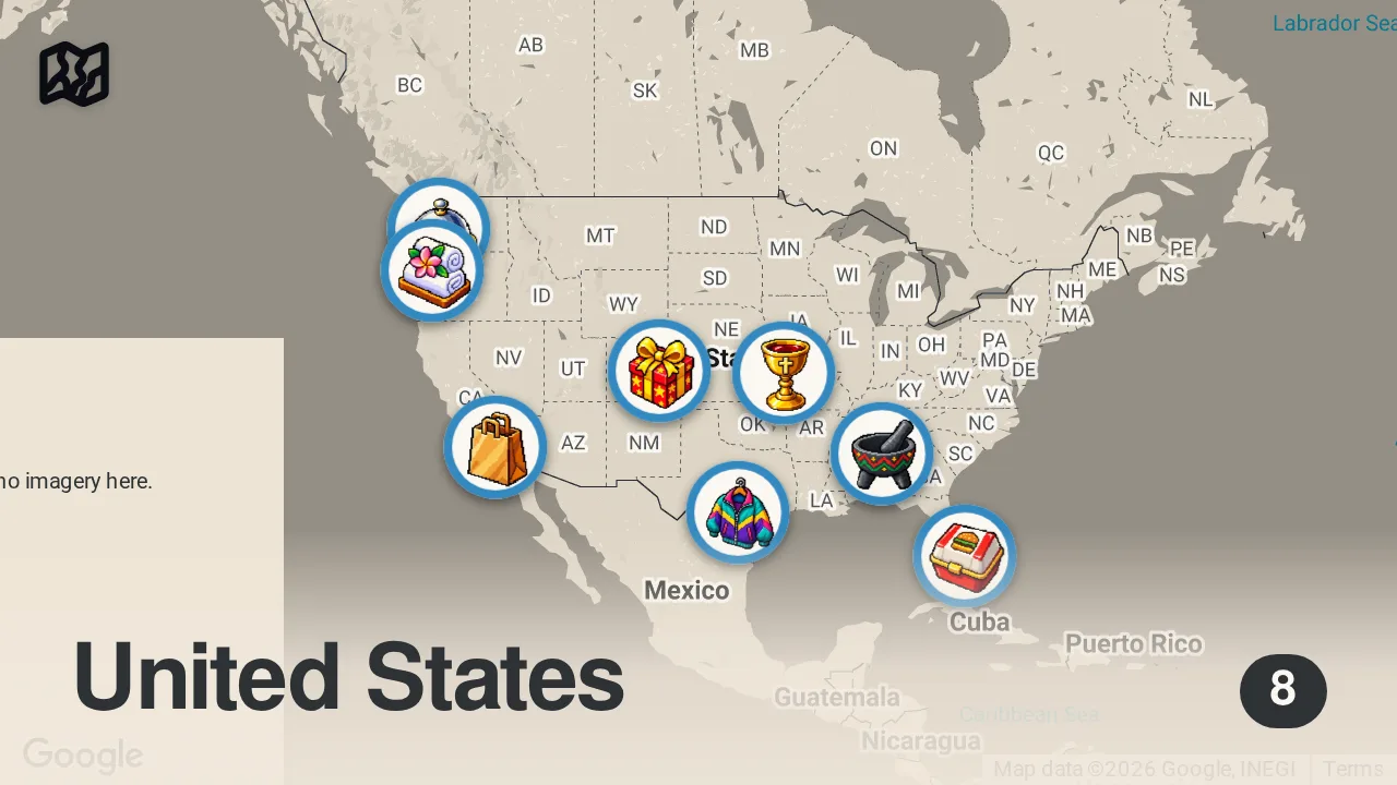Map of 8 spots from Tony Hale's Characters: from Forky to Buster Bluth | In the Booth with Babish