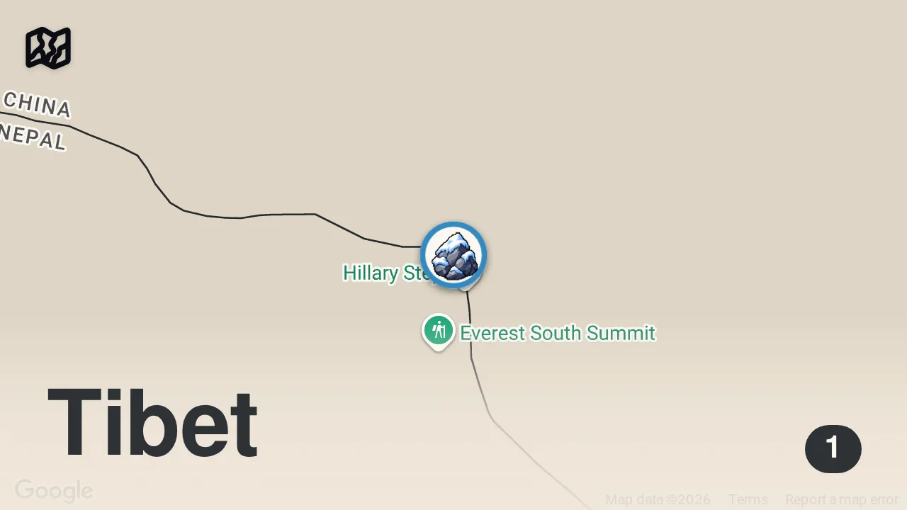 Map of 1 spot from Everest: The Other Side is "TRIUMPHANT" | Trailer | In Theaters October 30