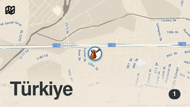 Map of DÜZCE’DE NE YENİR? #shorts #düzce #yemek
