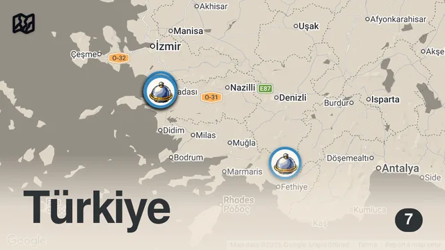 Map of KUŞADASI’NDA DÜNYALARI YEDİM!!!