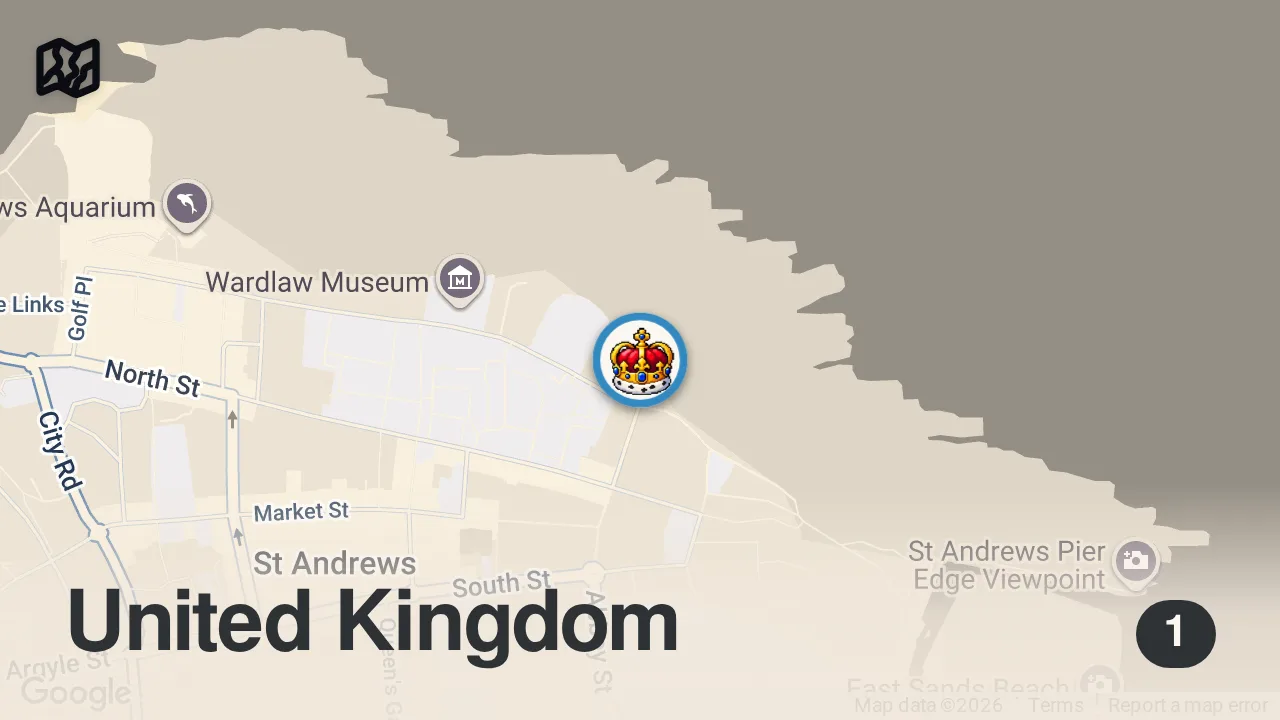 Map of 1 spot from This Might Be Scotland's Most Beautiful Castle
