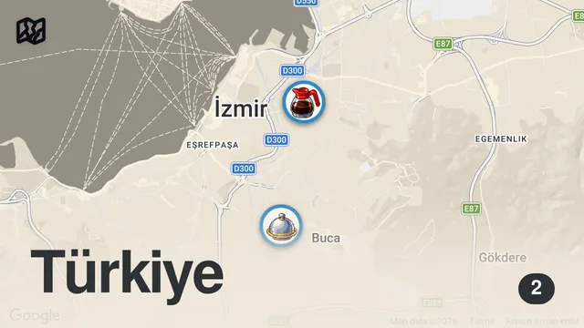 Map of 15 LİRAYA KARIN DOYURURUM! | KEMERALTI SOKAK LEZZETLERİ