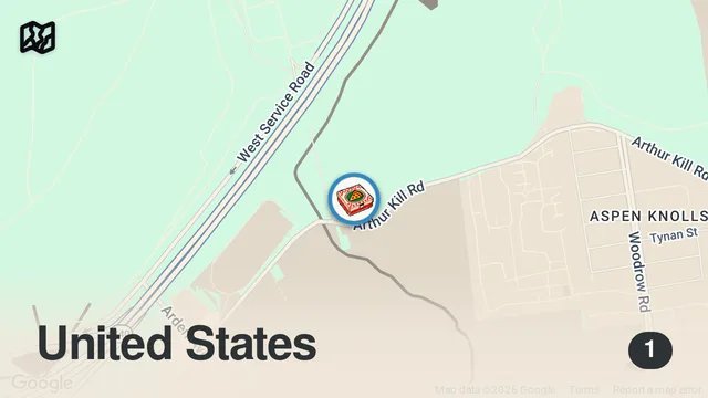 Map of The STUFFED RICOTTA PIZZA from Mimmo’s Pizza Shoppe on Staten Island NYC! Who’s hungry? #DEVOURPOWER
