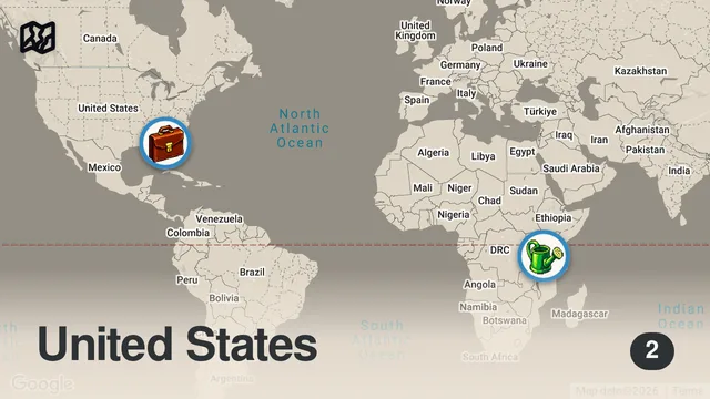 Map of Andrew, Eat Your Heart Out | Bizarre Foods with Andrew Zimmern | Travel Channel
