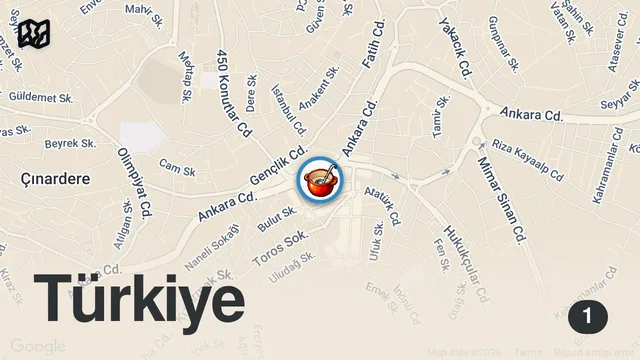 Map of Bunu Sevmeyen “Yemekten Anlıyorum” Demesin | Vedat Milor