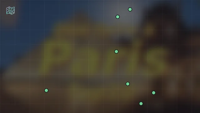 Map of Top 10 Des Plus Beaux Endroits à Visiter à PARIS FRANCE - Voyage Vidéo