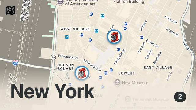 Map of Inside Pastry Icon Dominique Ansel's New Bakery – Icons