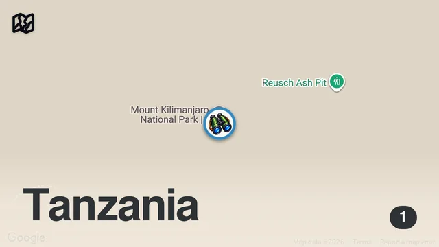 Map of Mount Kilimanjaro's Summit | Western Breach, Glaciers & Uhuru Peak (Pt. 2)