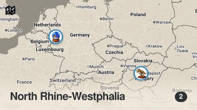 Map of Traveling EUROPE BY TRAIN!