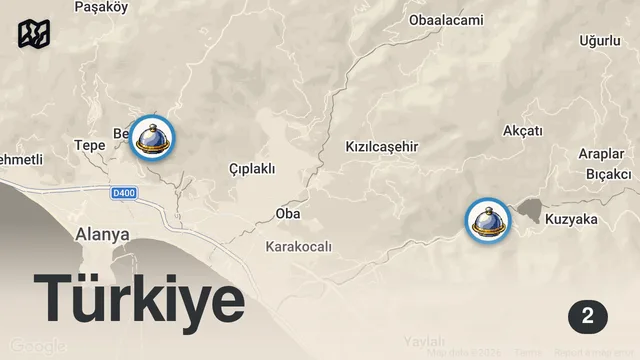 Map of DÜNYANIN EN İYİ MANZARALI KÖFTECİSİ | TOPALOĞLU KÖFTE
